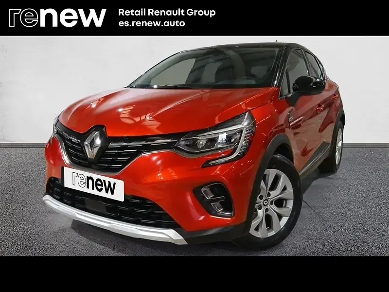 Usado Renault Captur Zen 90 CV (66 kW) 2022 Rojo SUV