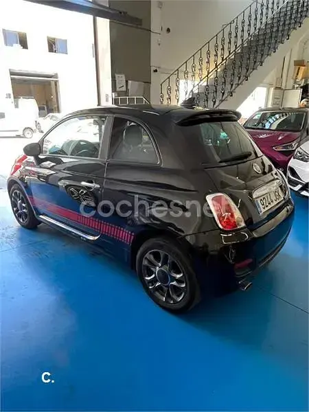 Usado Fiat 500 Pop 69 CV (50 kW) 2015 Negro Berlina