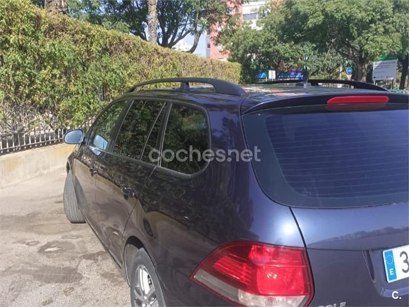 Usado VW Golf VI Advance 105 CV (77 kW) 2010 Azul Utilitario