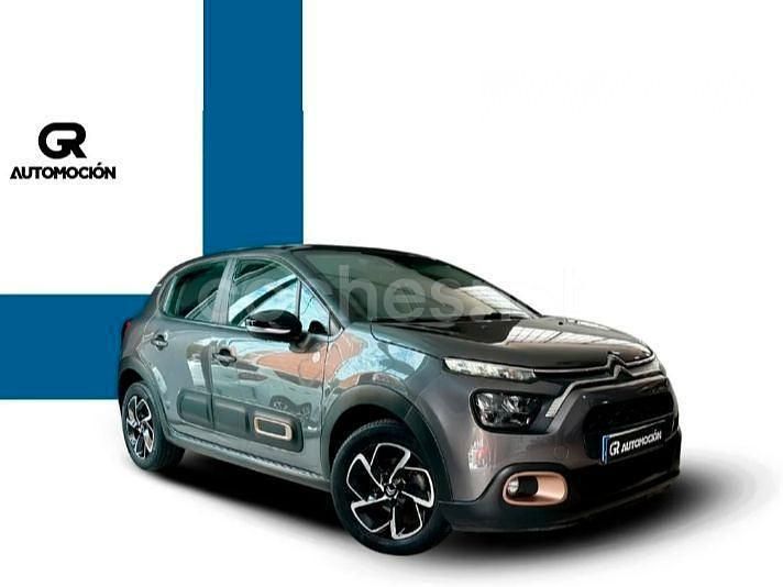 Gris / plata Usado 2023 Citroën C3 PureTech Berlina | 10.990 € (Precio justo) - Imagen 1/4
