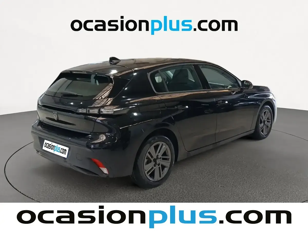 Usado Peugeot 308 Active 130 CV (95 kW) 2024 Negro Berlina