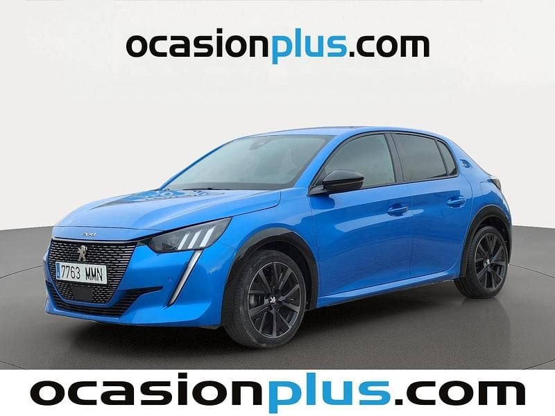 Azul Usado 2024 Peugeot 208 GT Utilitario | 16.355 € (Precio justo) - Imagen 1/4