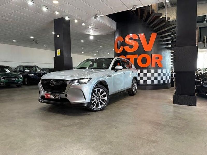 Usado Mazda CX-60 Exclusive-Line 327 CV (240 kW) 2023 Gris / plata SUV