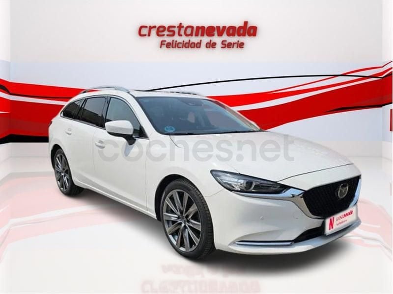 Usado Mazda 6 184 CV (135 kW) 2019 Blanco Familiar