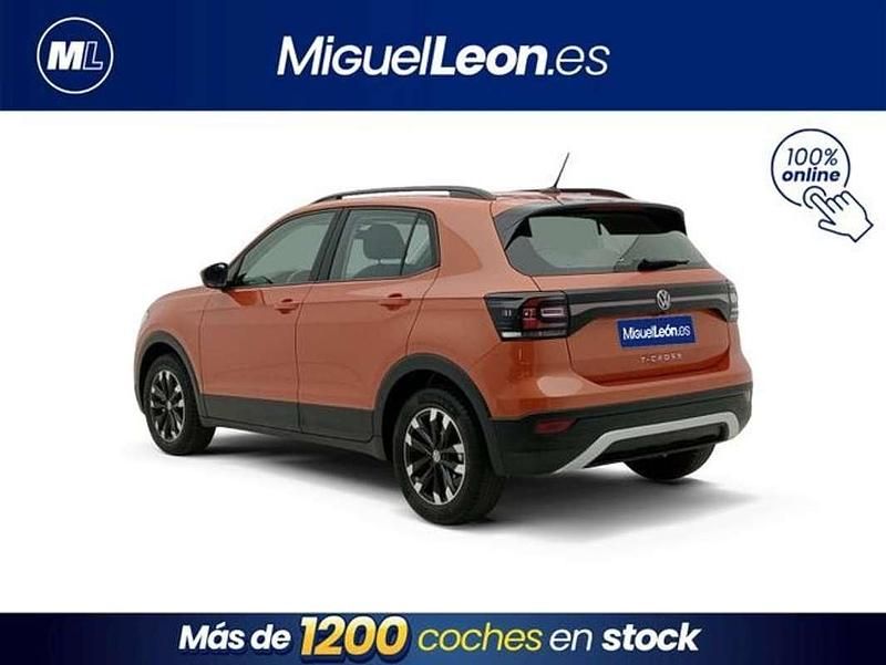Usado VW T-Cross Advance 110 CV (80 kW) 2021 Naranja SUV