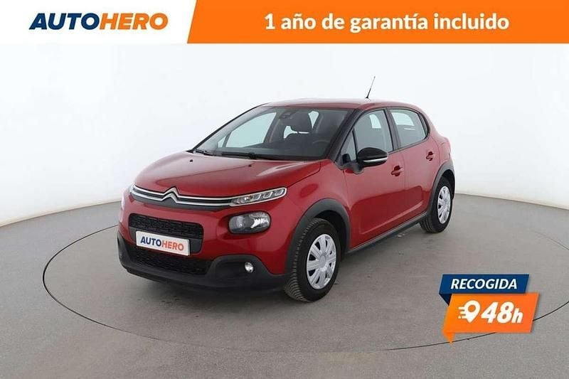 Rojo Usado 2019 Citroën C3 Feel Utilitario | 8699 € (Precio justo) - Imagen 1/3