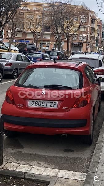 Usado Peugeot 207 Sport 120 CV (88 kW) 2008 Rojo Berlina