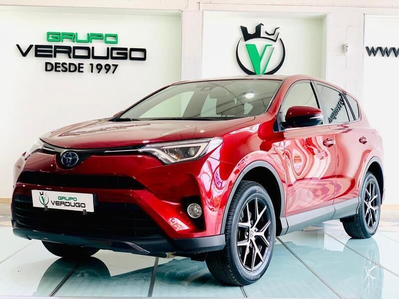 Rojo Usado 2018 Toyota RAV4 Hybrid Advance SUV | 24.900 € (Caro) - Imagen 1/4