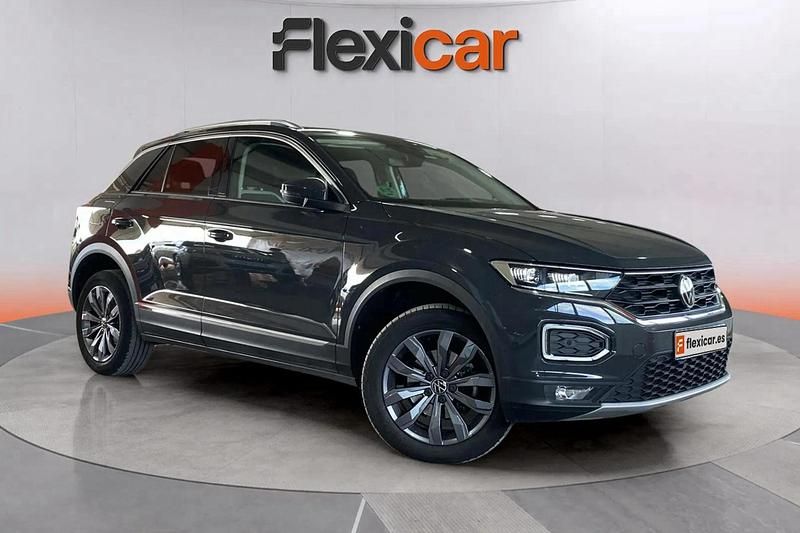 Gris Usado 2021 VW T-Roc Advance SUV | 20.990 € (Precio justo) - Imagen 1/4