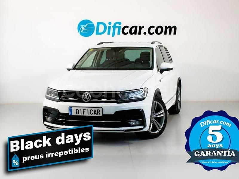 Blanco Usado 2020 VW Tiguan R-line SUV | 27.990 € (Un poco caro) - Imagen 1/4