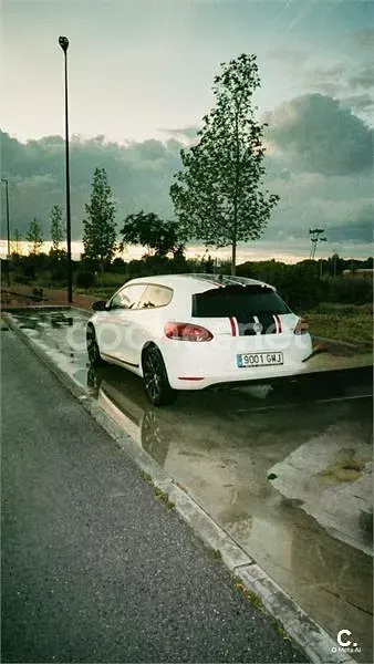 Usado VW Scirocco 160 CV (117 kW) 2009 Blanco Coupe