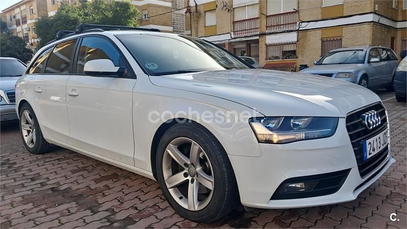 Usado Audi A4 136 CV (100 kW) 2013 Blanco Familiar