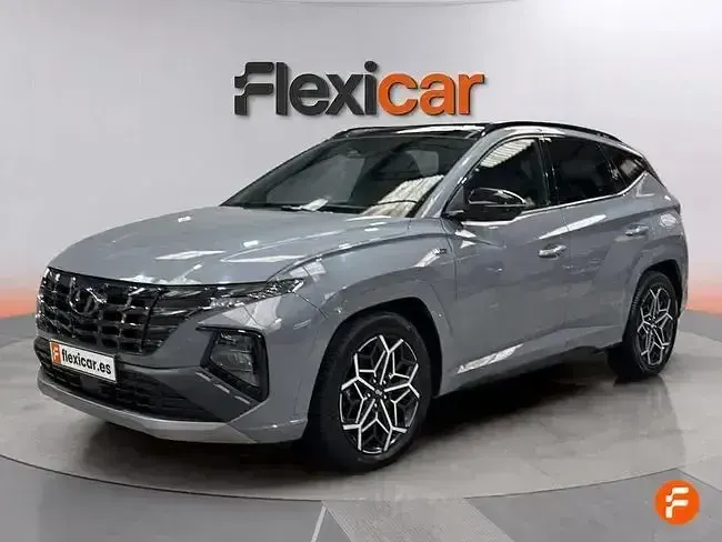 Usado Hyundai Tucson N Line 136 CV (100 kW) 2022 Gris SUV