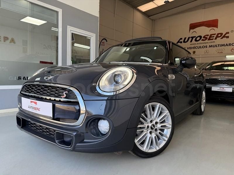 Usado Mini Cooper S Coupé 184 CV (135 kW) 2014 Gris / plata Coupe