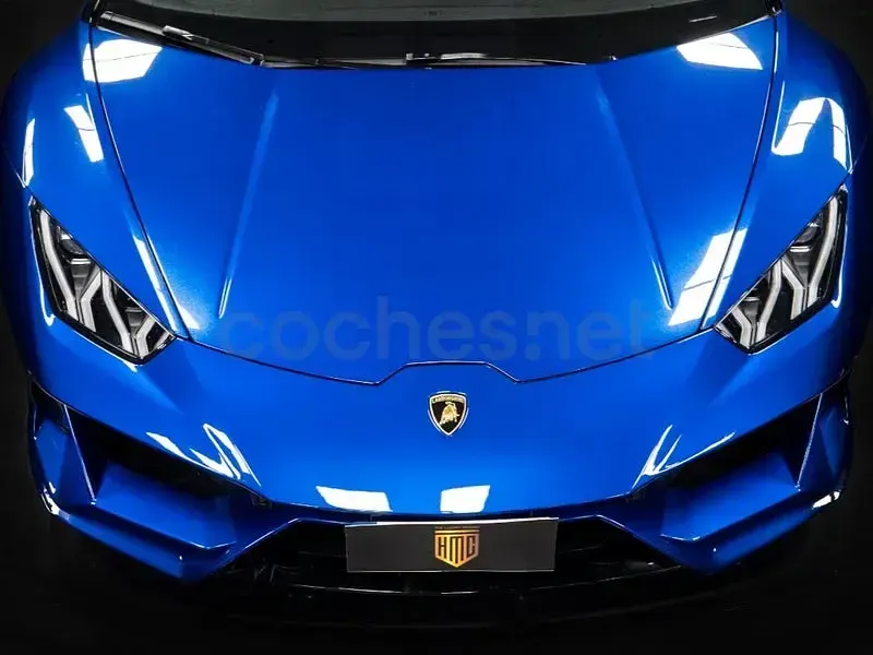Usado Lamborghini Huracán 640 CV (470 kW) 2019 Azul Descapotable