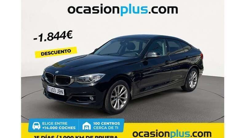 Negro Usado 2014 BMW 328 Gran Turismo Berlina | 18.690 € - Imagen 1/4
