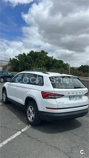 Usado Skoda Kodiaq Style 150 HP (110 kW) 2021 Branco SUV