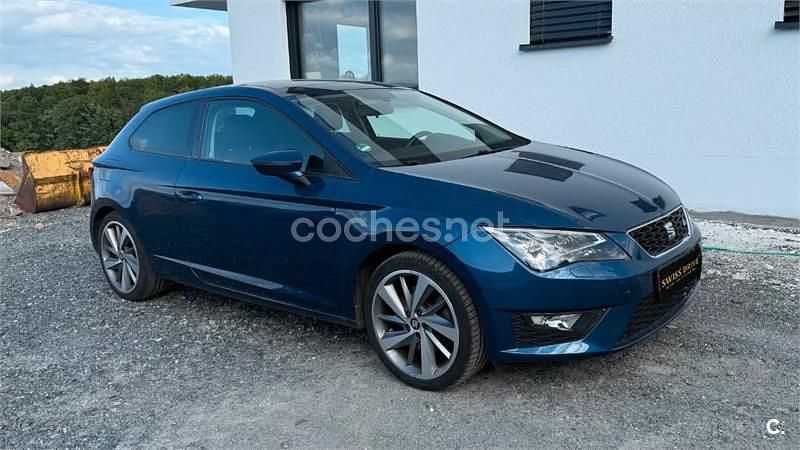 Azul Usado 2016 Seat Leon FR Berlina | 12.800 € (Buen precio) - Imagen 1/4