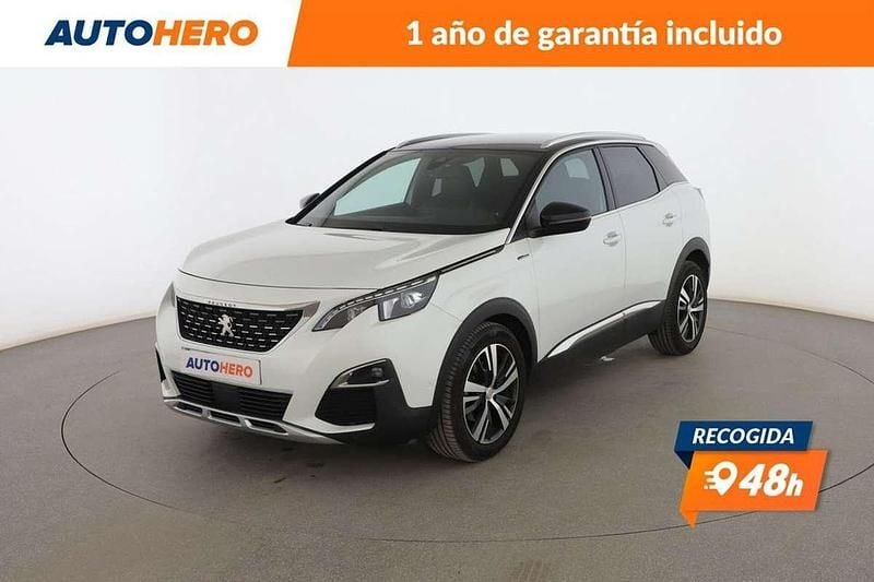 Blanco Usado 2017 Peugeot 3008 GT-line SUV | 13.199 € (Buen precio) - Imagen 1/3