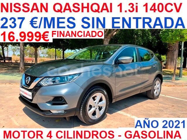 Gris / plata Usado 2021 Nissan Qashqai Acenta SUV | 18.999 € (Precio justo) - Imagen 1/4