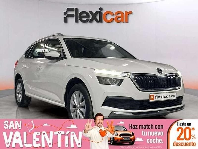 Usado Skoda Kamiq Ambition 110 CV (80 kW) 2021 Blanco SUV