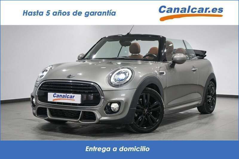 Plateado Usado 2017 Mini Cooper D Cabriolet Descapotable | 20.921 € (Precio justo) - Imagen 1/4