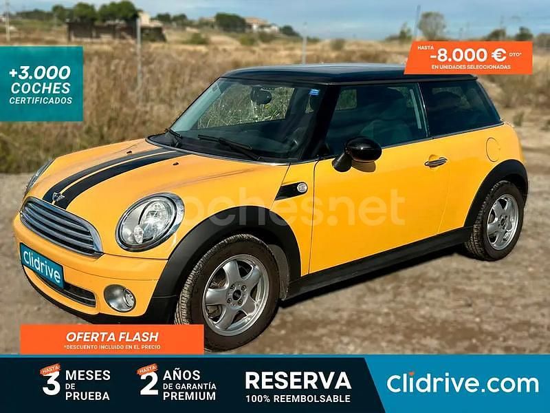 Amarillo Usado 2007 Mini ONE Utilitario | 7990 € (Precio justo) - Imagen 1/3