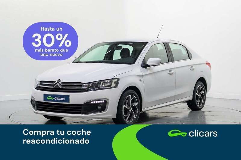 Blanco Usado 2019 Citroën C-Elysee I Shine Utilitario | 9890 € (Precio justo) - Imagen 1/4