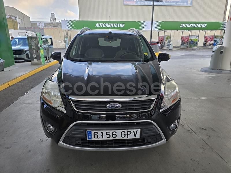 Usado Ford Kuga Trend 136 CV (100 kW) 2009 Negro SUV