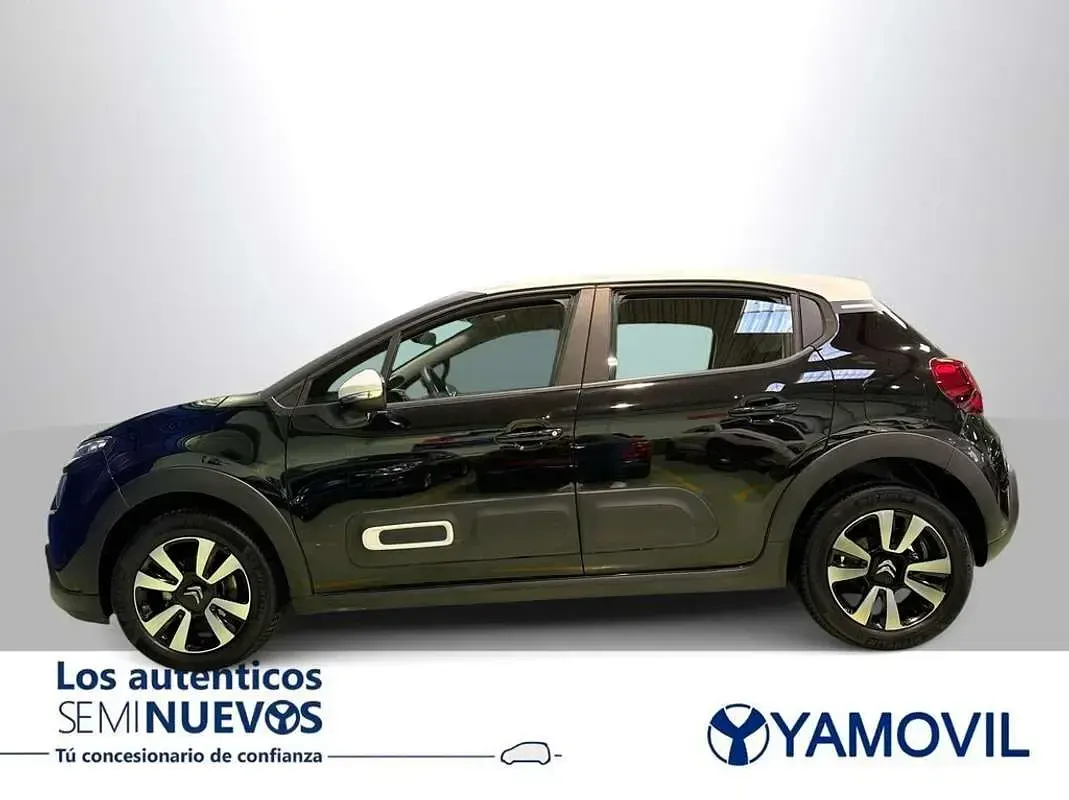 Usado Citroën C3 Feel 99 CV (72 kW) 2022 Negro Utilitario