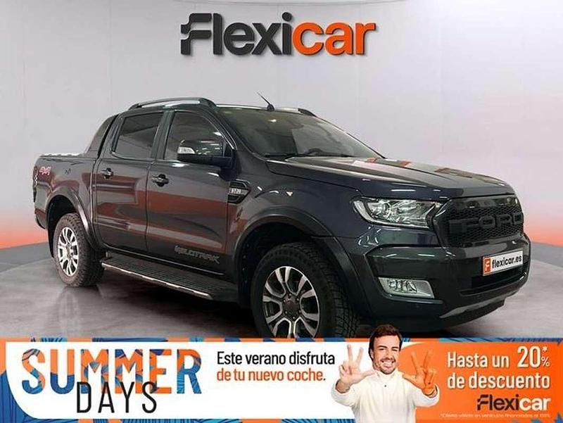 Negro Usado 2017 Ford Ranger Wildtrack Recogida | 31.290 € (Precio justo) - Imagen 1/4