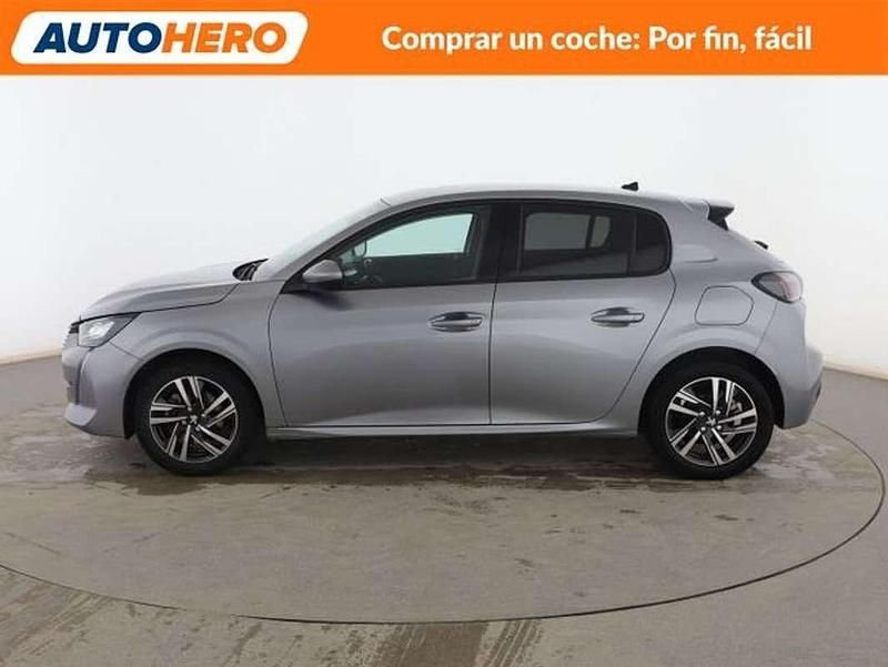 Usado Peugeot 208 Allure 102 CV (75 kW) 2021 Gris Utilitario