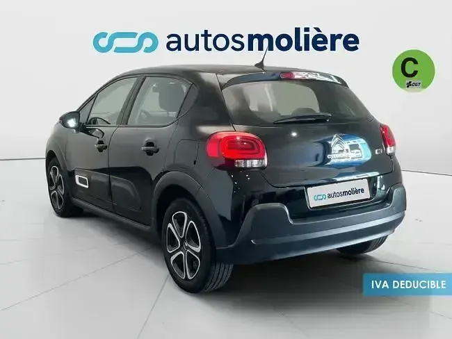 Usado Citroën C3 PureTech 83 CV (61 kW) 2024 Negro Berlina