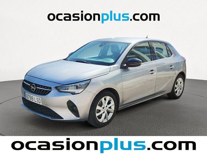 Gris Usado 2021 Opel Corsa Elegance Utilitario | 10.628 € (Precio justo) - Imagen 1/4