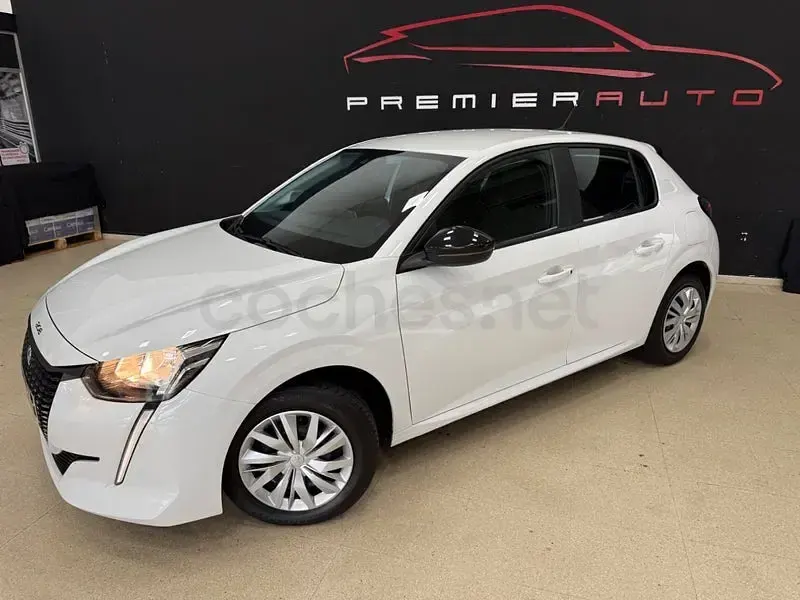 Usado Peugeot 208 Active 100 CV (73 kW) 2022 Blanco Utilitario