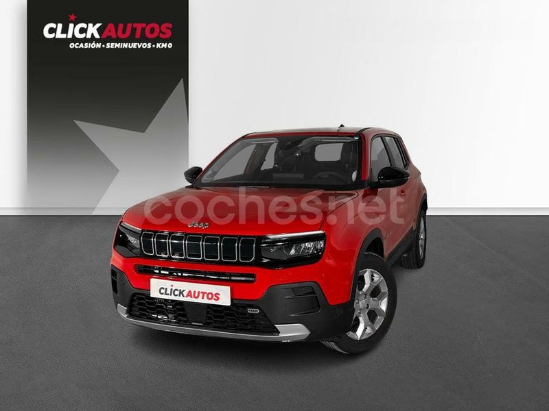Rojo Usado 2023 Jeep Avenger Altitude SUV | 20.550 € (Precio justo) - Imagen 1/4
