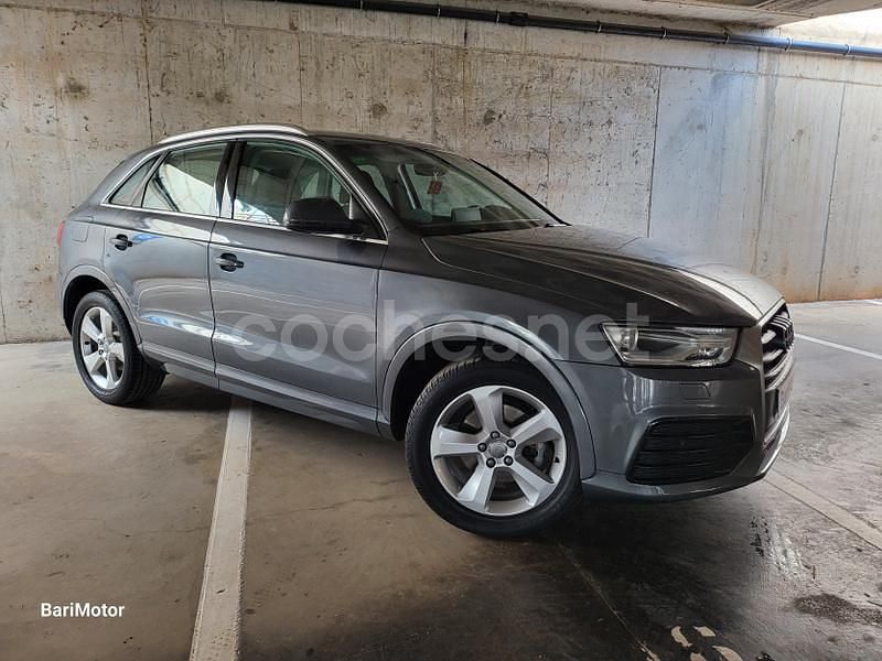 Usado Audi Q3 Sport 150 CV (110 kW) 2016 Gris / plata SUV