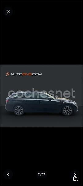Usado BMW 320e 190 CV (139 kW) 2020 Negro Familiar