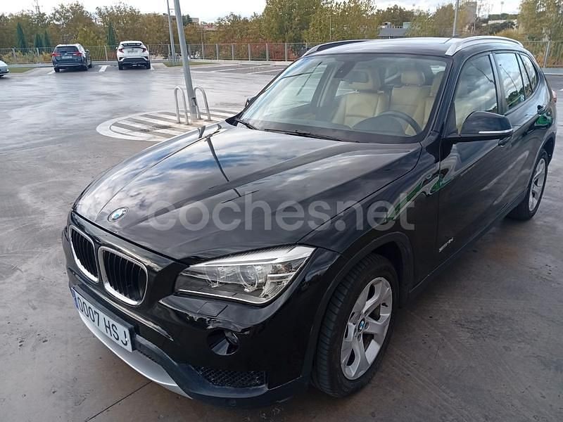 Negro Usado 2014 BMW X1 SUV | 11.900 € (Buen precio) - Imagen 1/4