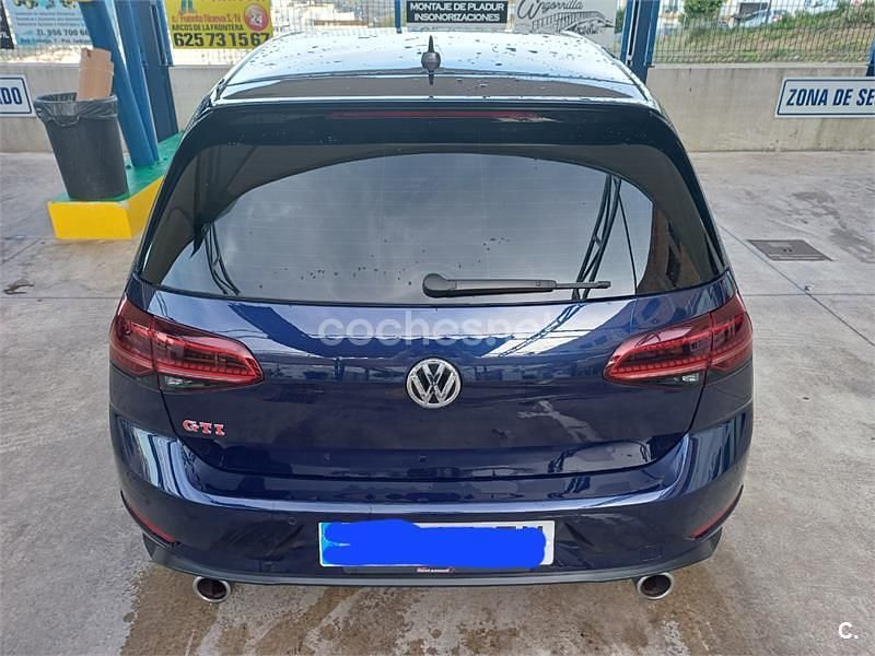 Usado VW Golf VII GTI 245 CV (180 kW) 2019 Azul Berlina