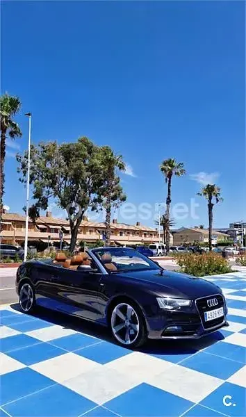 Usado Audi A5 Cabriolet S-Line 245 CV (180 kW) 2012 Negro Descapotable