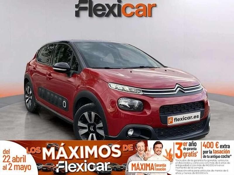Usado Citroën C3 PureTech 110 CV (80 kW) 2019 Rojo Utilitario