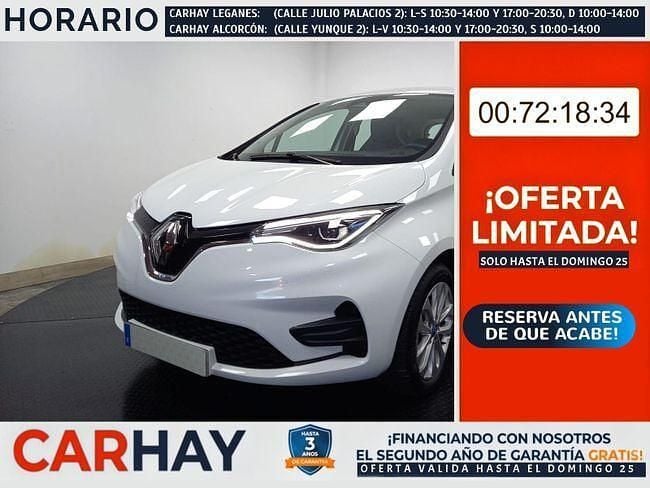 Blanco Usado 2021 Renault Zoe Intens Utilitario | 13.590 € (Precio justo) - Imagen 1/4