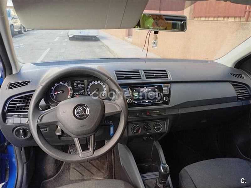 Occasion Skoda Fabia Ambition 60 ch (44 kW) 2019 Bleue Berline
