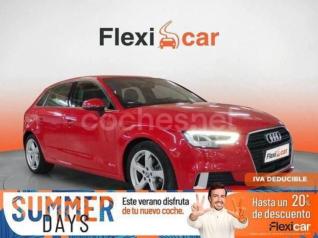Rojo Usado 2019 Audi A3 Sportback Berlina | 18.490 € (Super precio) - Imagen 1/4