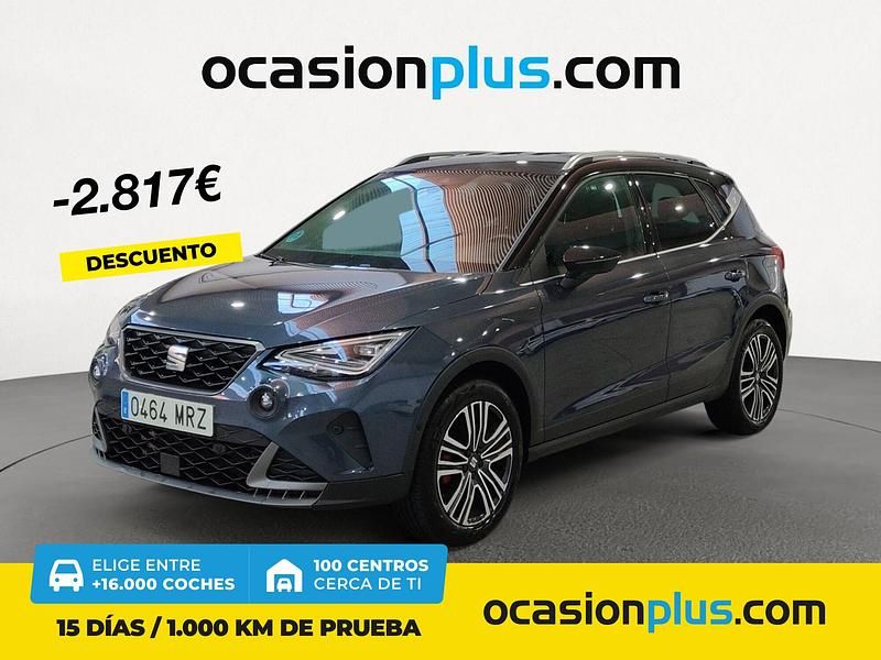Gris Usado 2024 Seat Arona FR SUV | 19.000 € (Precio justo) - Imagen 1/4