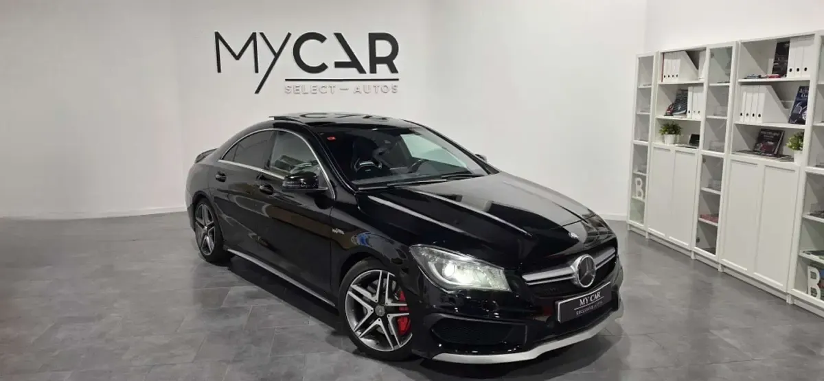 Usado Mercedes CLA45 AMG AMG 360 CV (264 kW) 2015 Negro Coupe