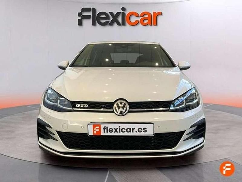 Usado VW Golf VII GTD 184 CV (135 kW) 2019 Blanco Utilitario