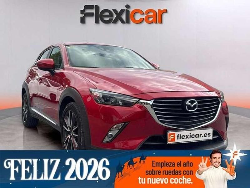 Burdeos Usado 2015 Mazda CX-3 Luxury SUV | 10.990 € (Buen precio) - Imagen 1/4