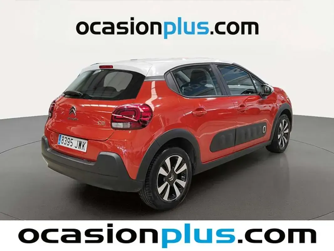 Usado Citroën C3 Feel 82 CV (60 kW) 2017 Naranja Utilitario
